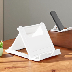 Подставка для телефона Enjoy, пластик, белый